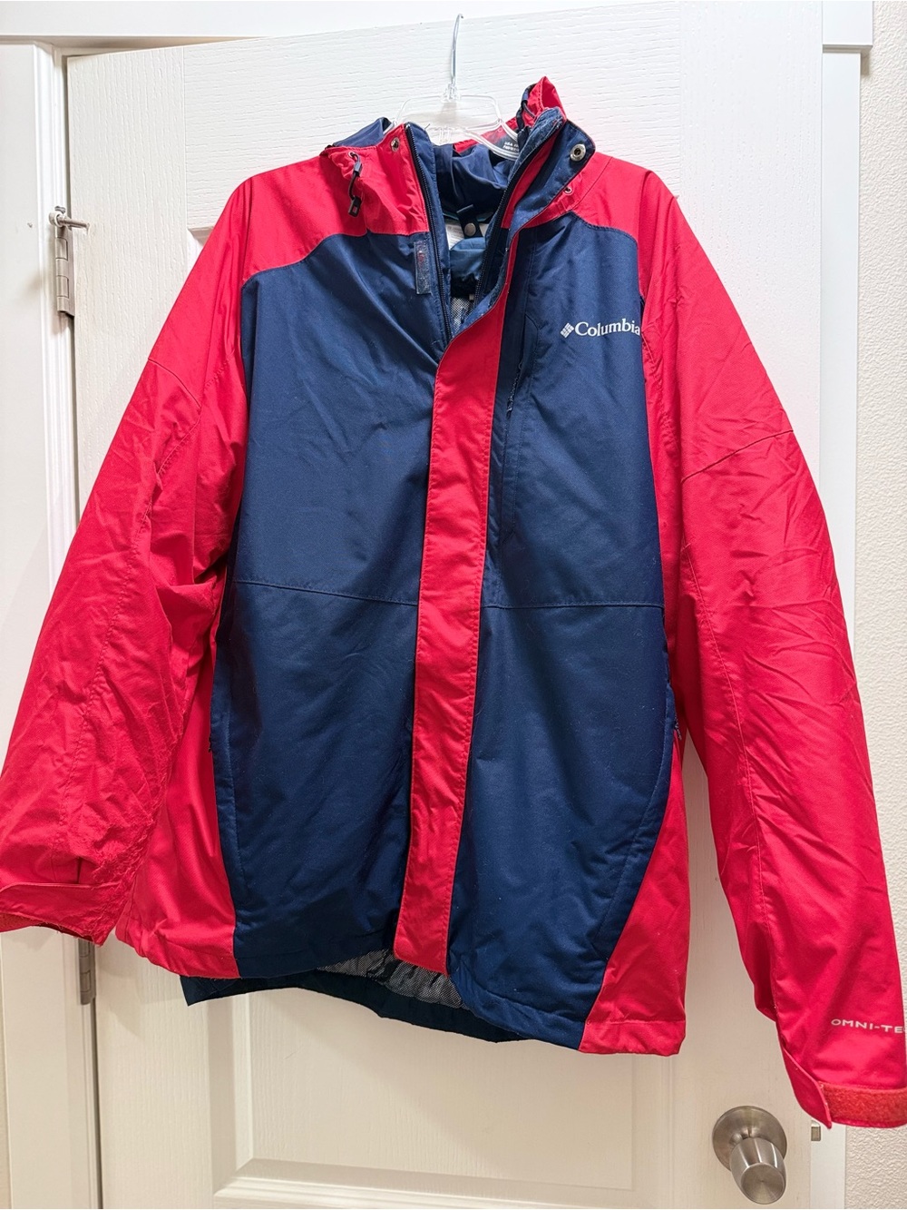 Men’s double layered Omni heat winter coat